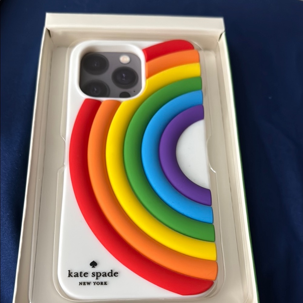 Kate Spade Rainbow IPhone 14 Pro Max case